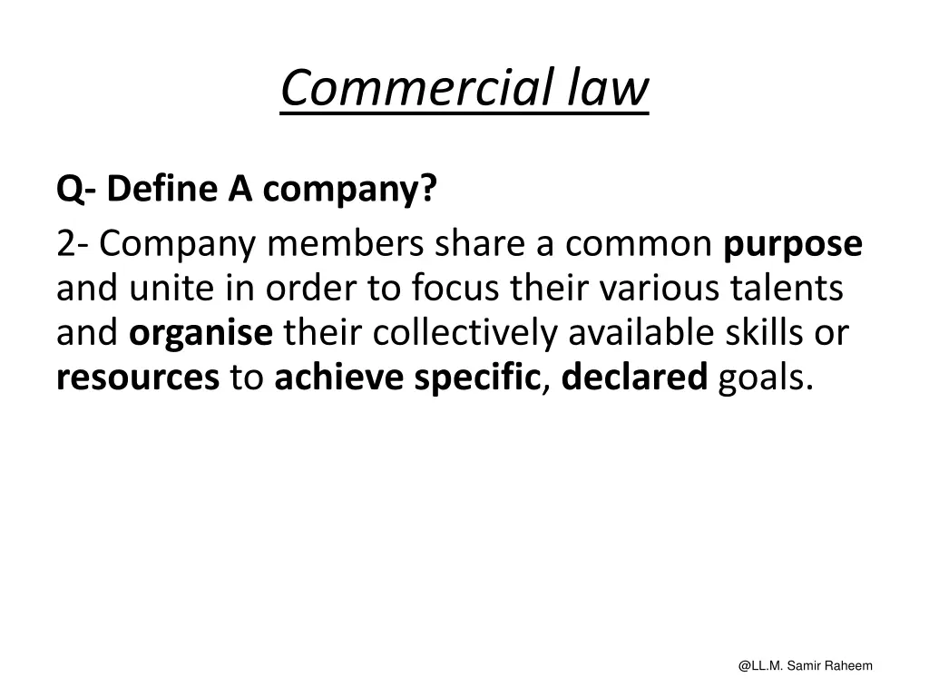 commercial law 4
