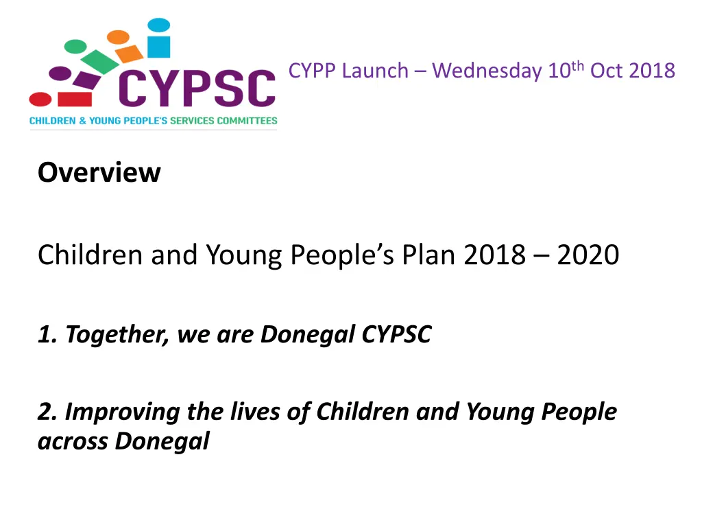 cypp launch wednesday 10 th oct 2018 1