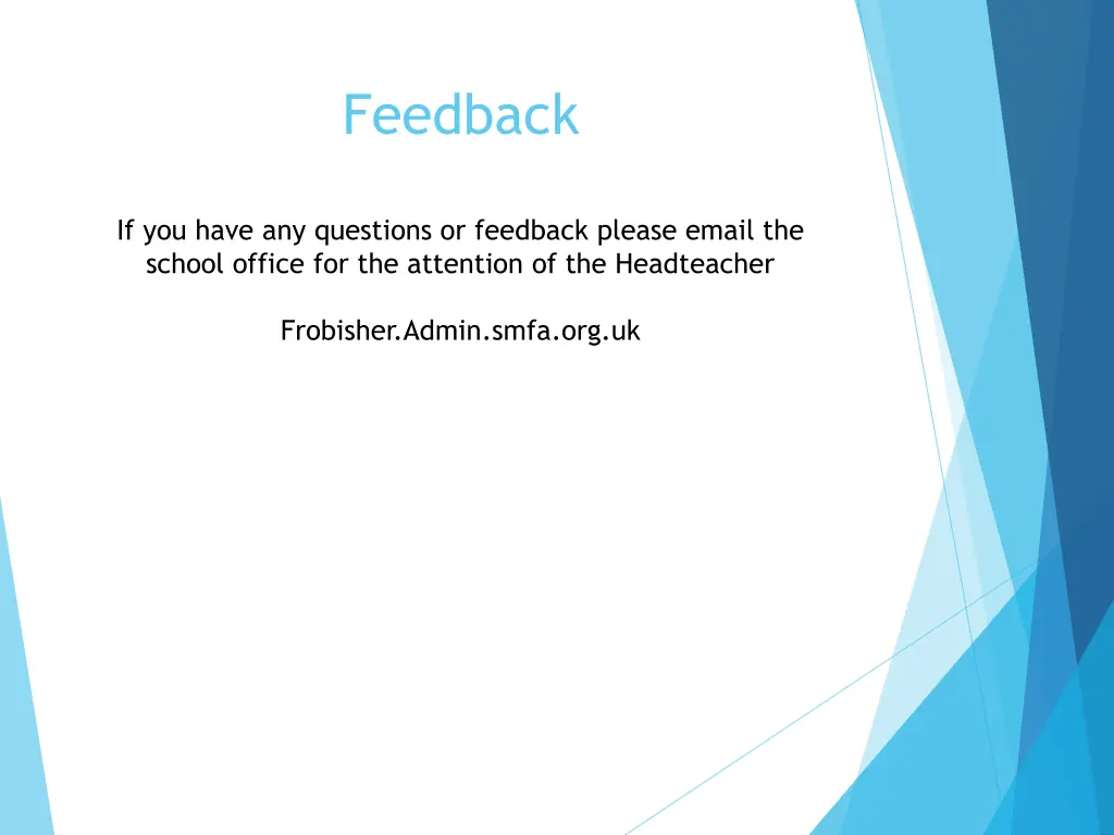 feedback