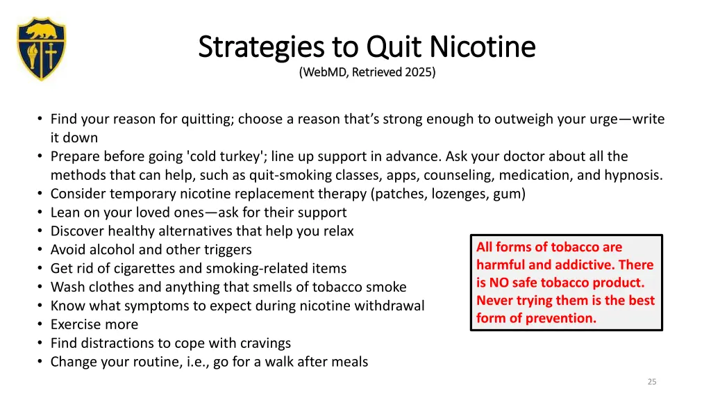 strategies to quit nicotine strategies to quit
