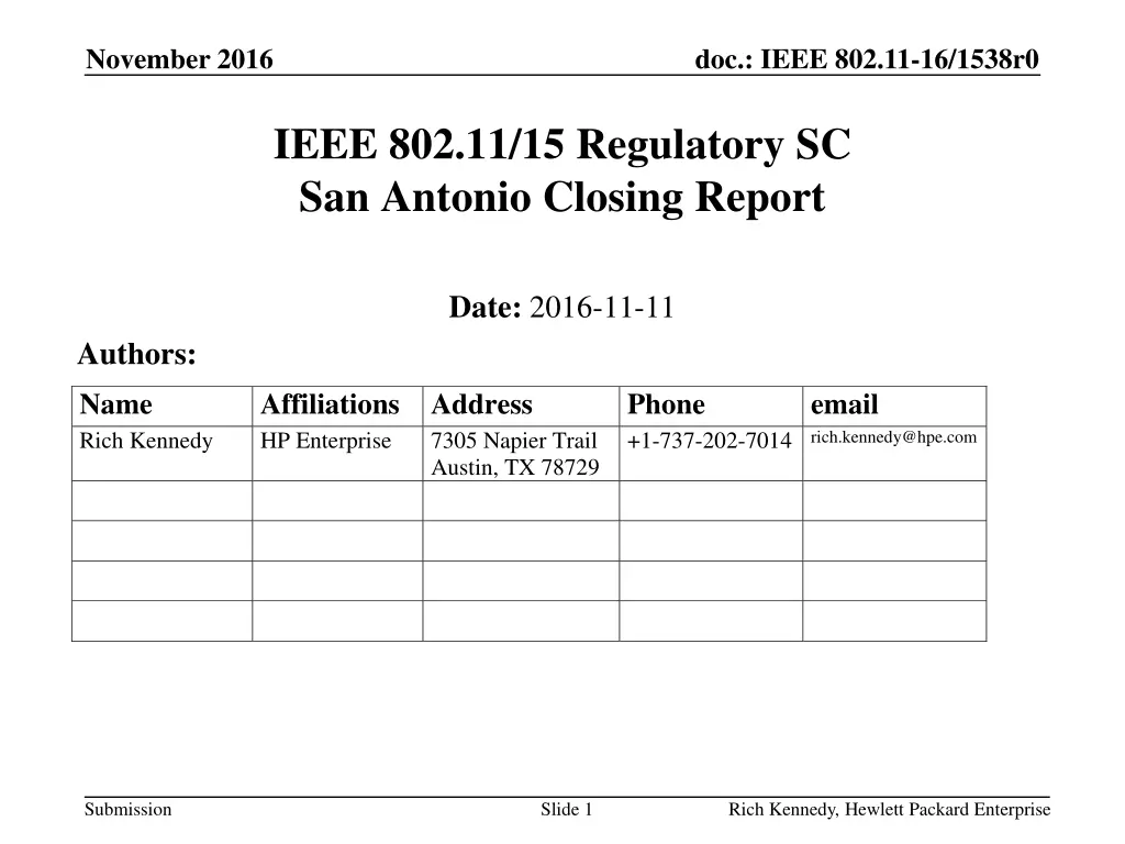 november 2016