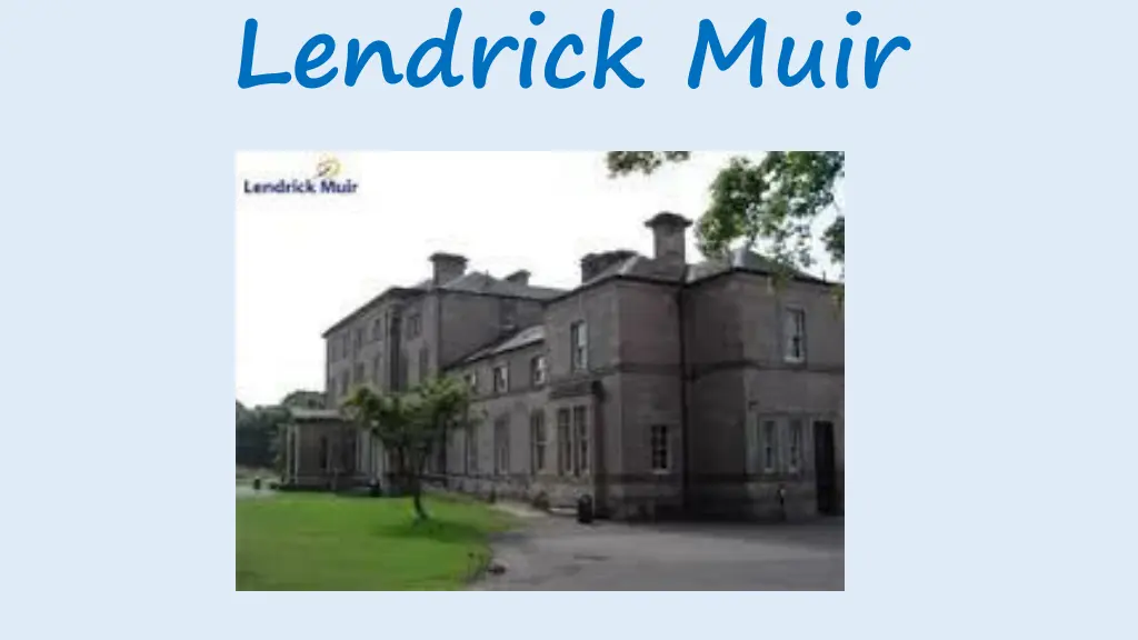 lendrick muir