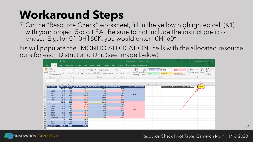workaround steps 6