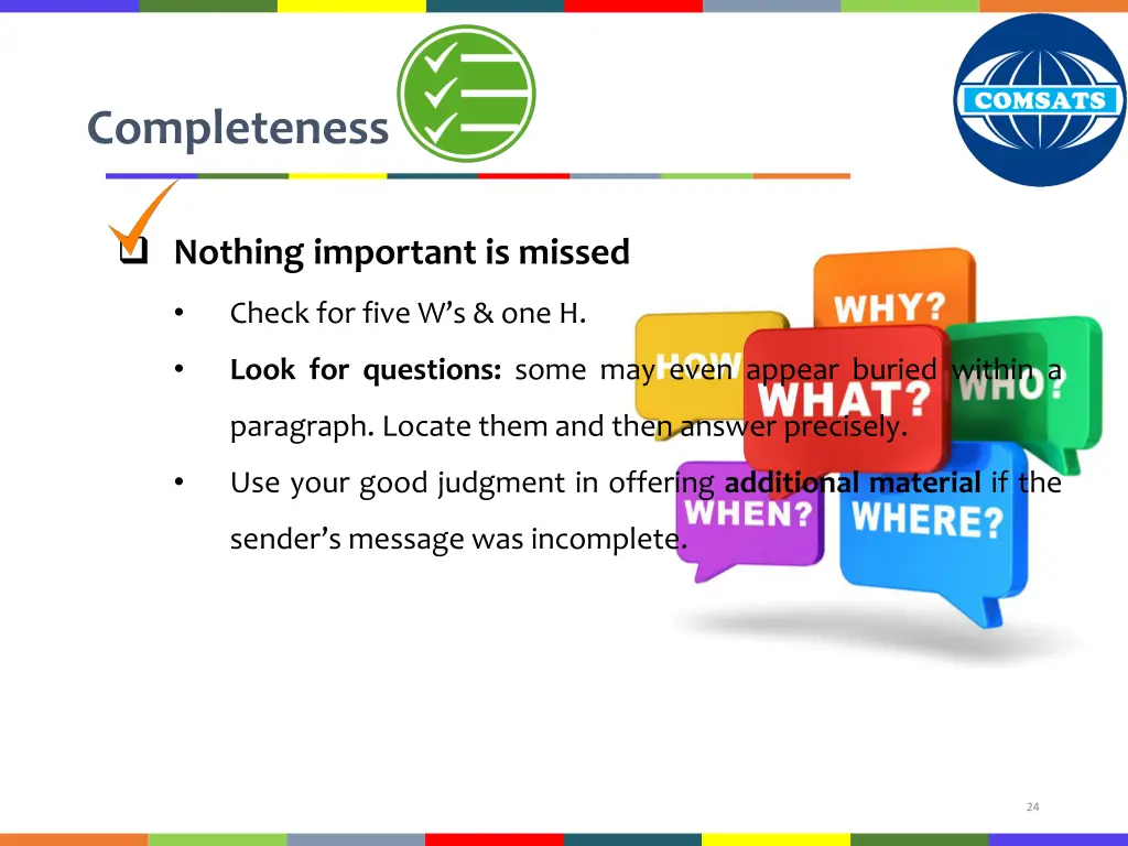 completeness 1