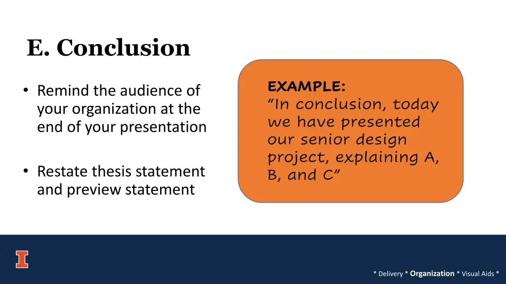 e conclusion