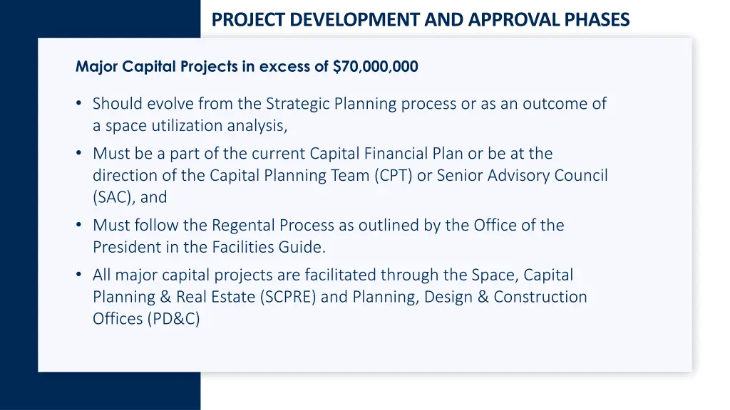 project development and approval phases 5