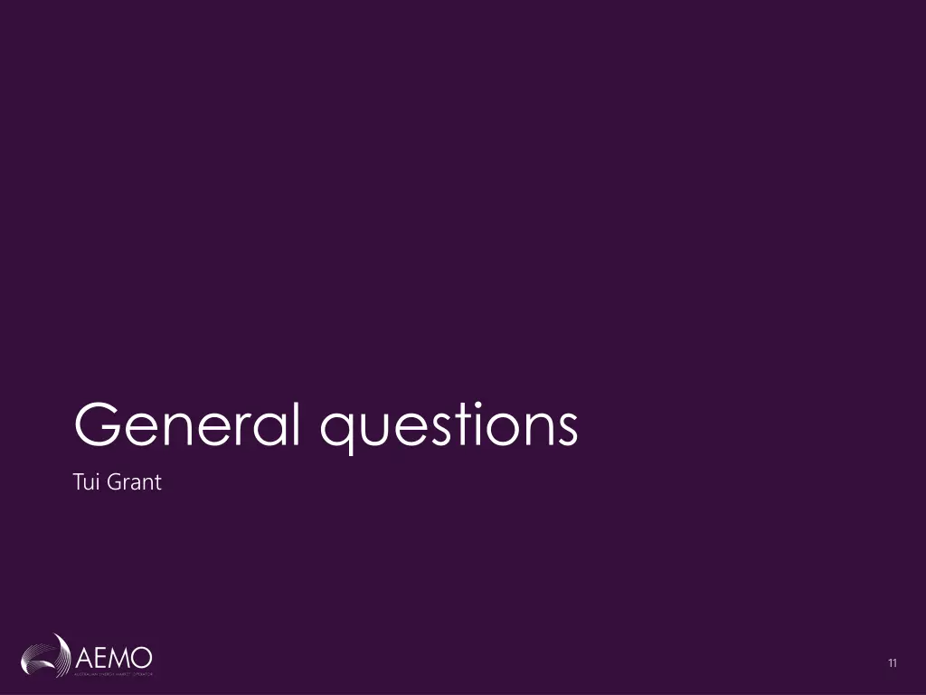 general questions tui grant