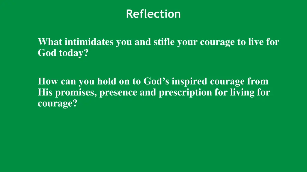 reflection