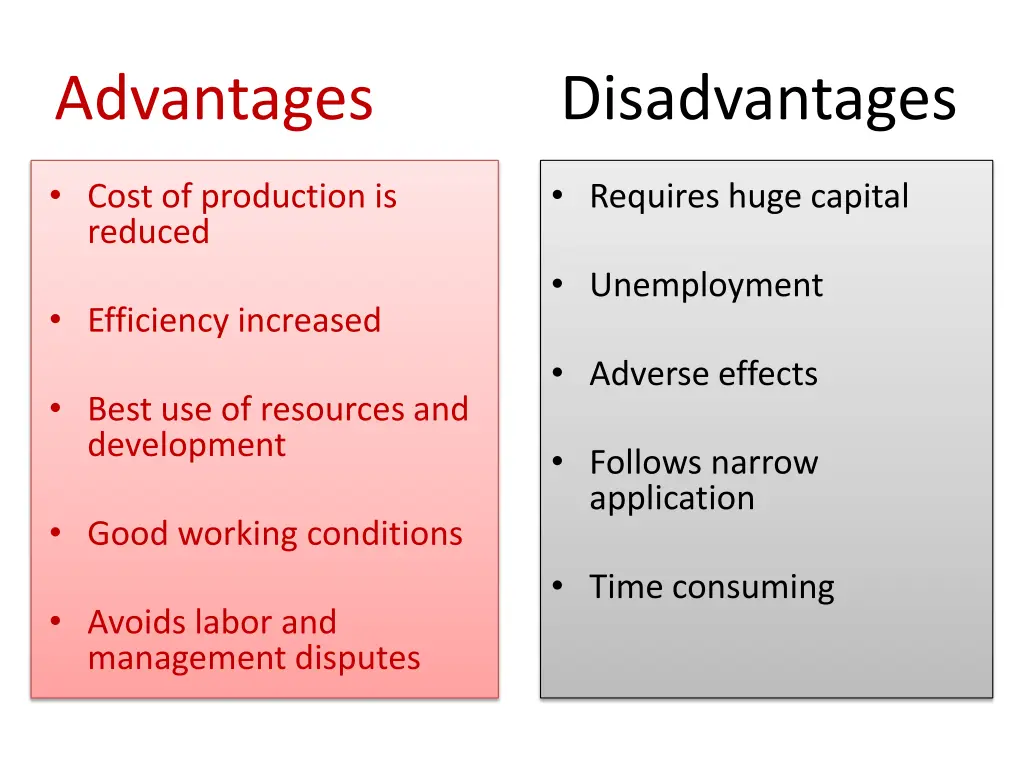 advantages 1