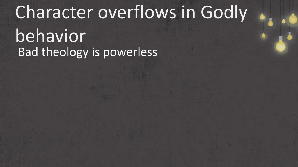 character overflows in godly behavior 2