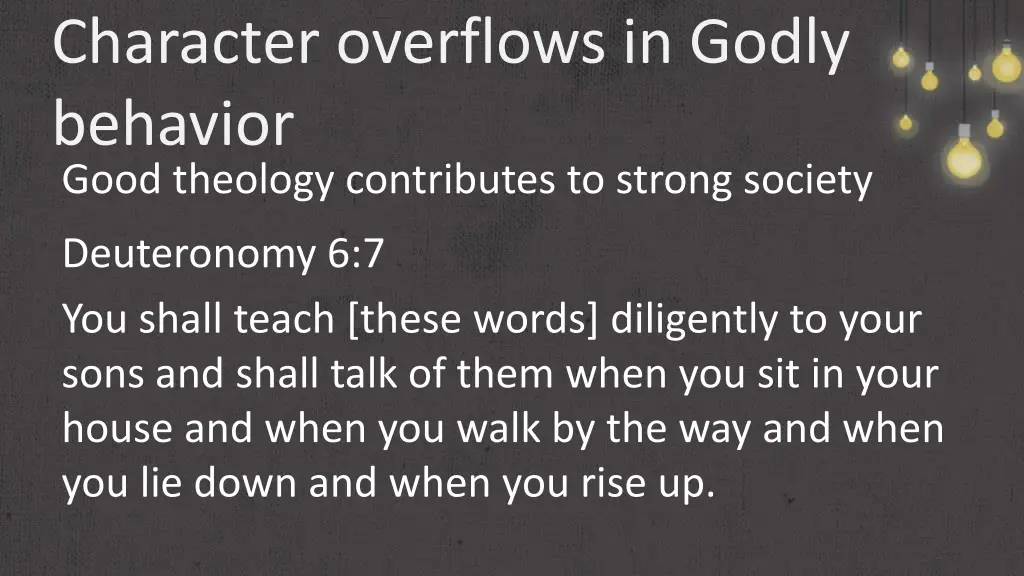 character overflows in godly behavior good 4