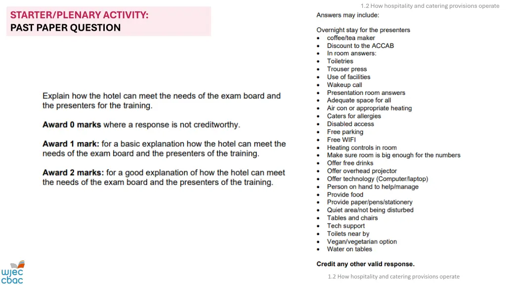 1 2 how hospitality and catering provisions 13