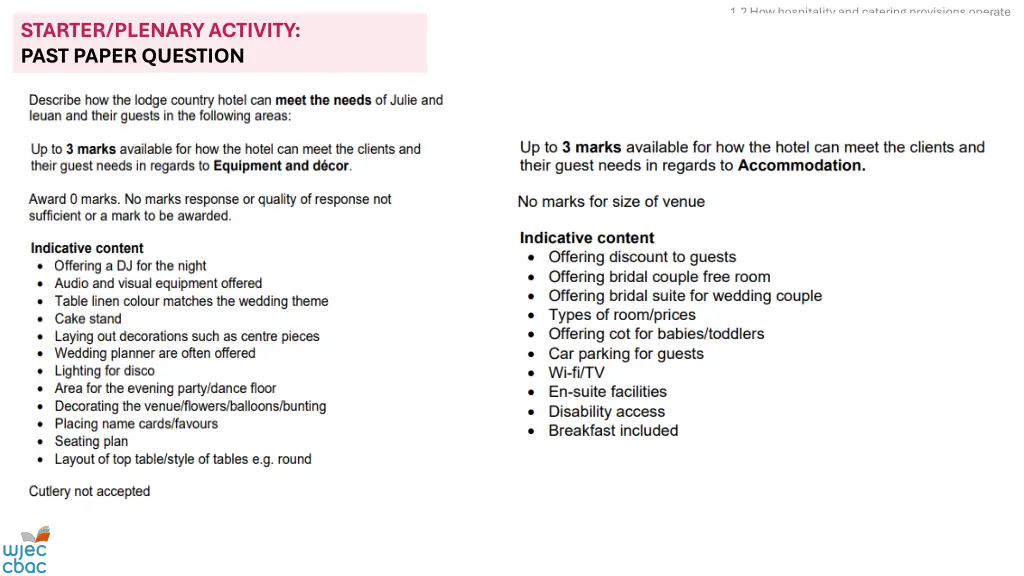 1 2 how hospitality and catering provisions 15