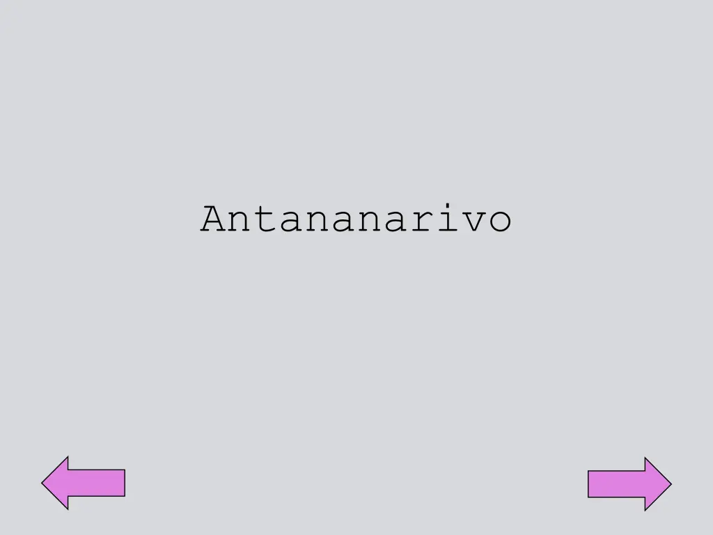 antananarivo