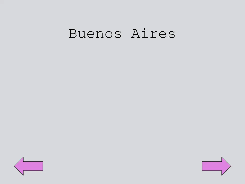 buenos aires