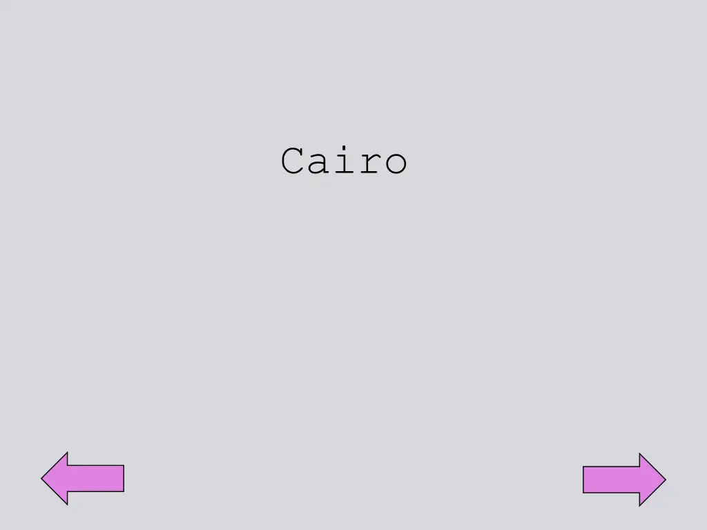 cairo