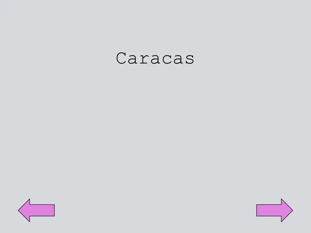 caracas