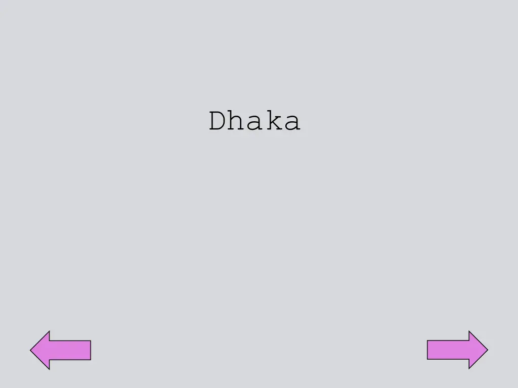 dhaka