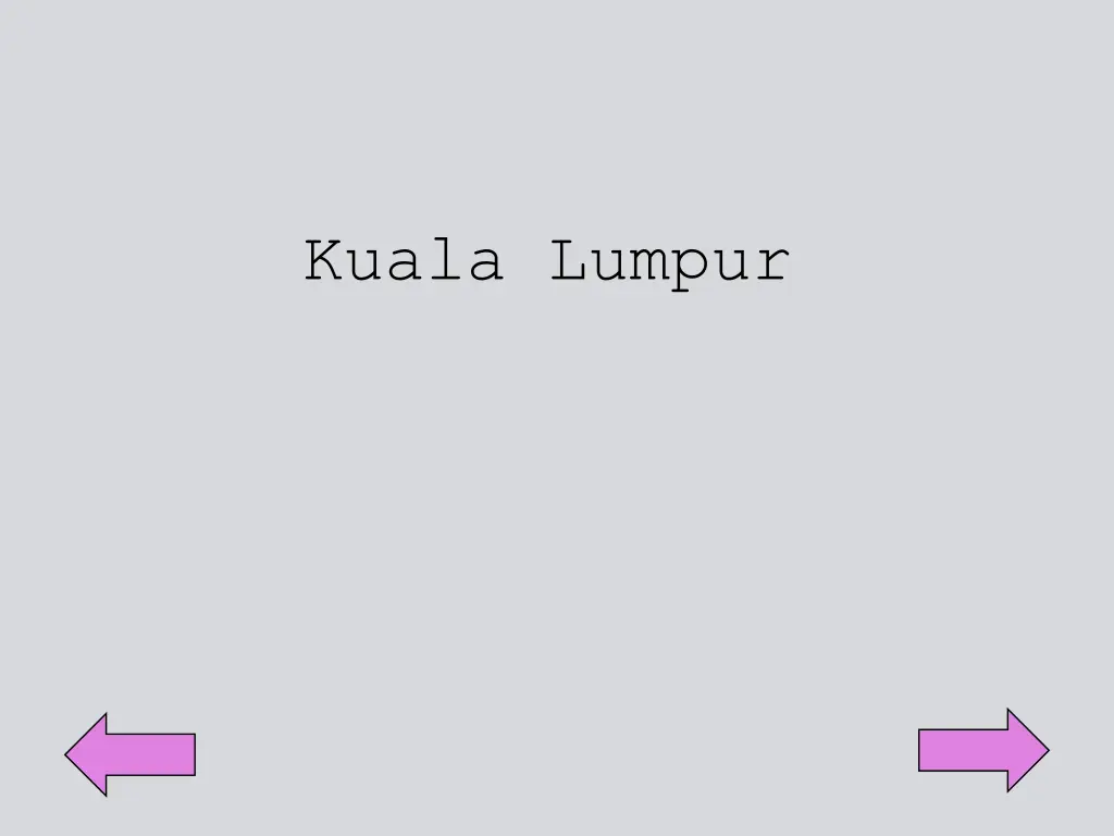 kuala lumpur