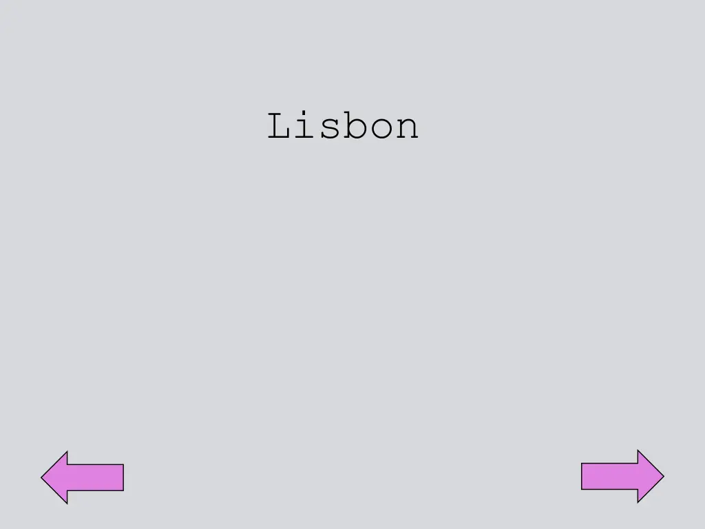 lisbon
