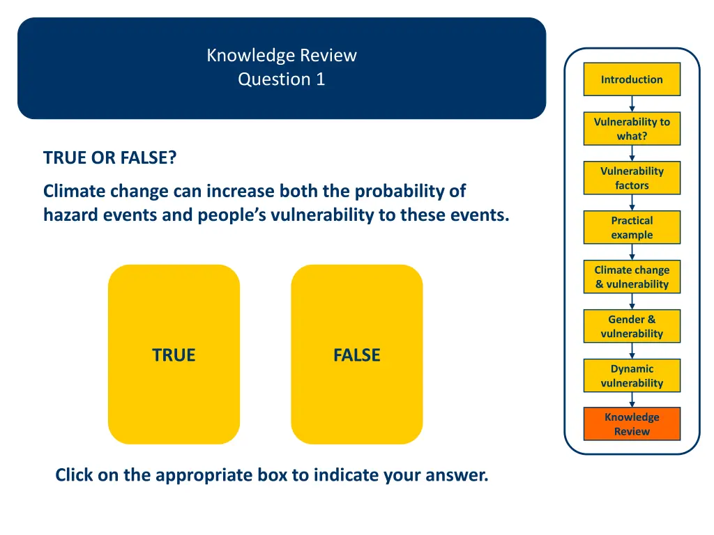 knowledge review question 1