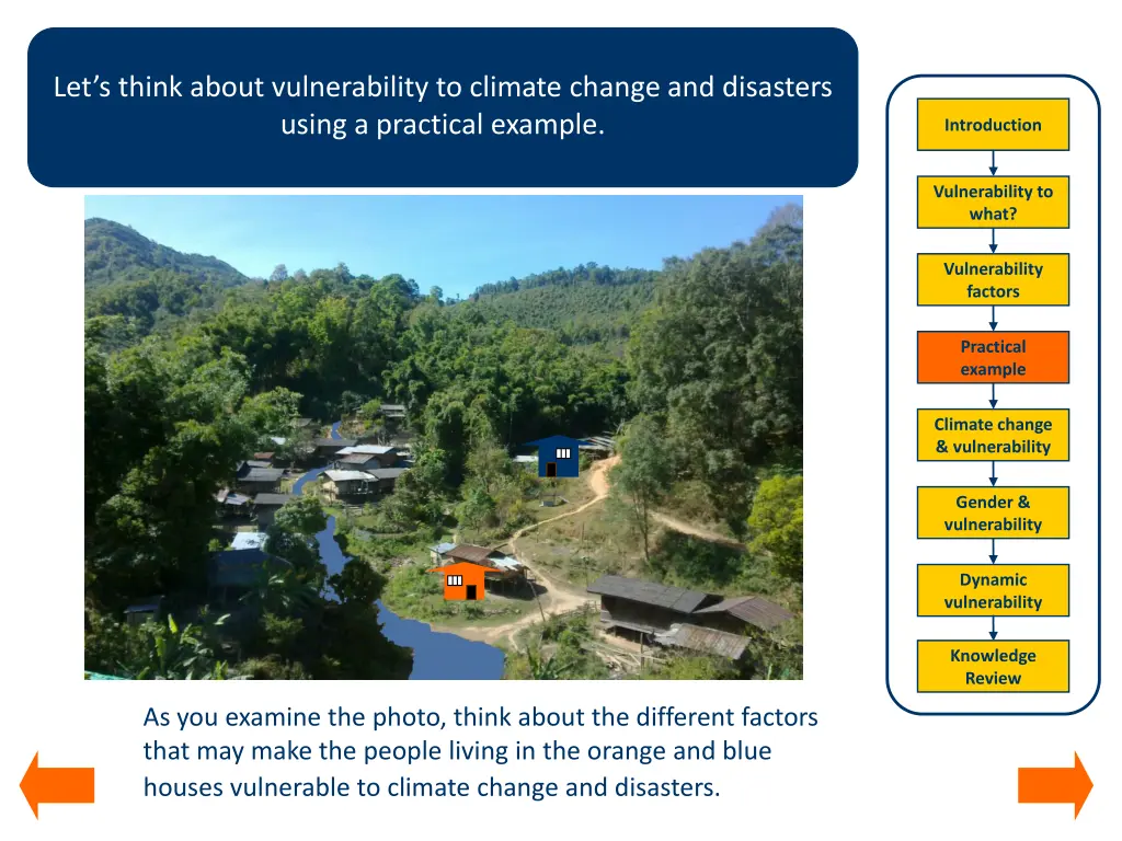let s think about vulnerability to climate change