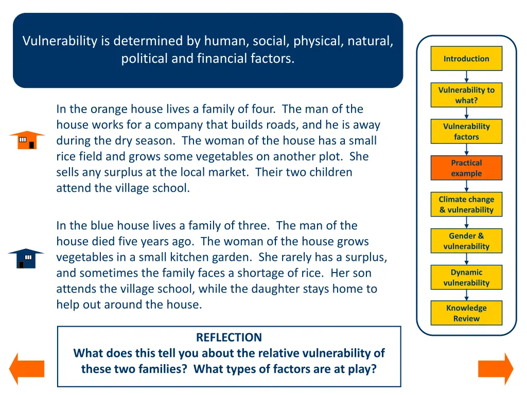 vulnerability is determined by human social