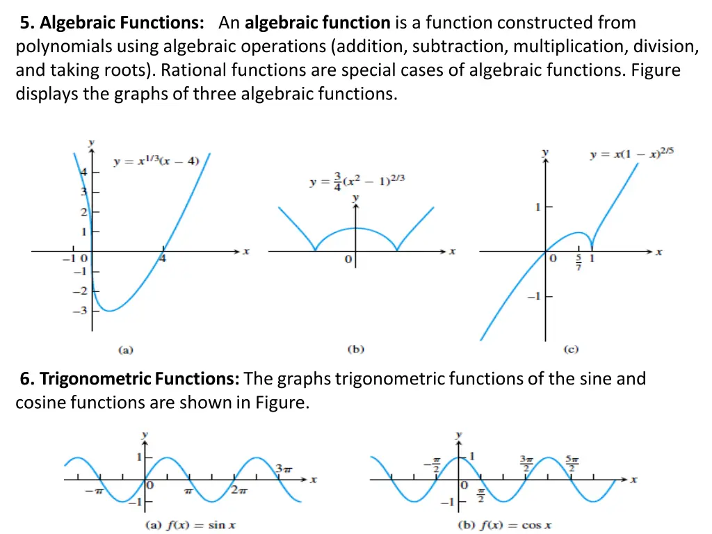 5 algebraic functions an algebraic function