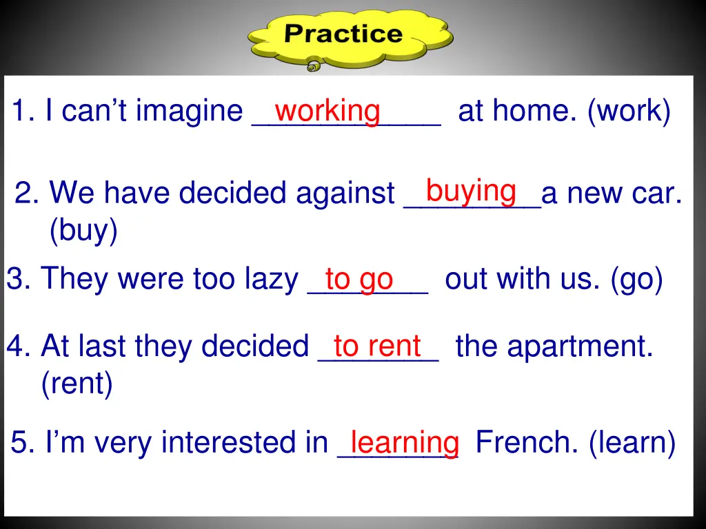 1 i can t imagine at home work working