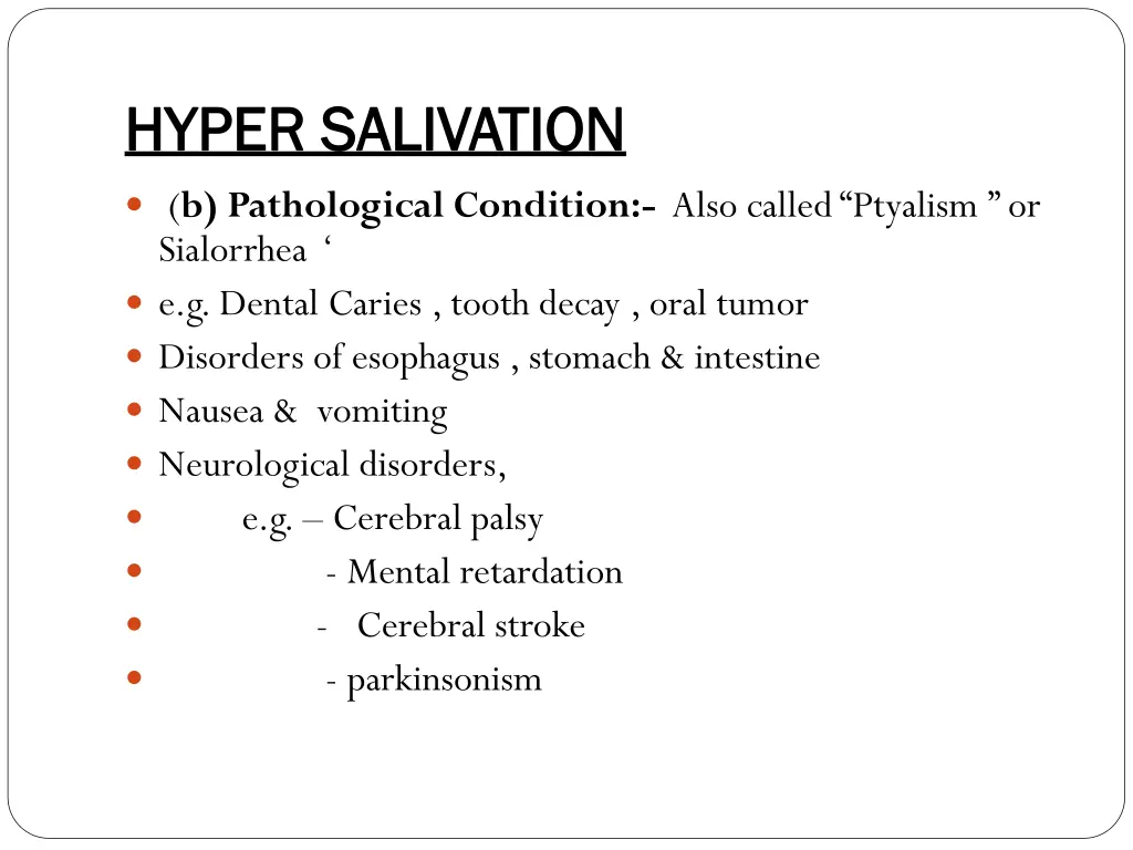 hyper salivation hyper salivation 1