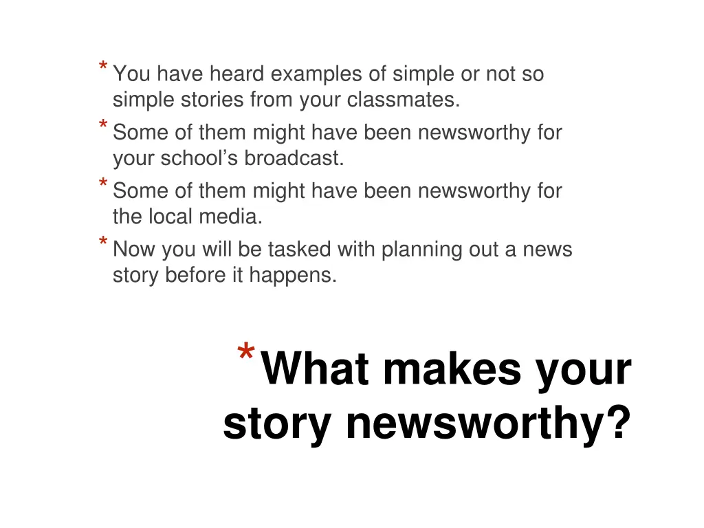 you have heard examples of simple
