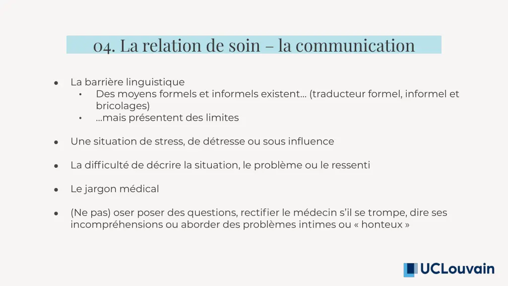 04 la relation de soin la communication 1