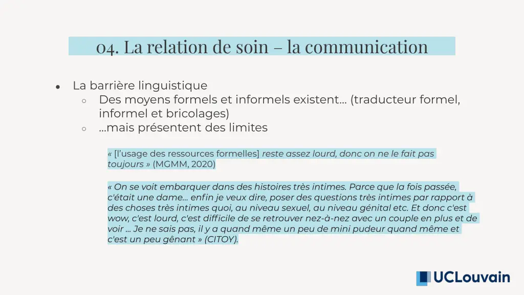 04 la relation de soin la communication