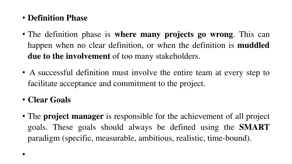 definition phase