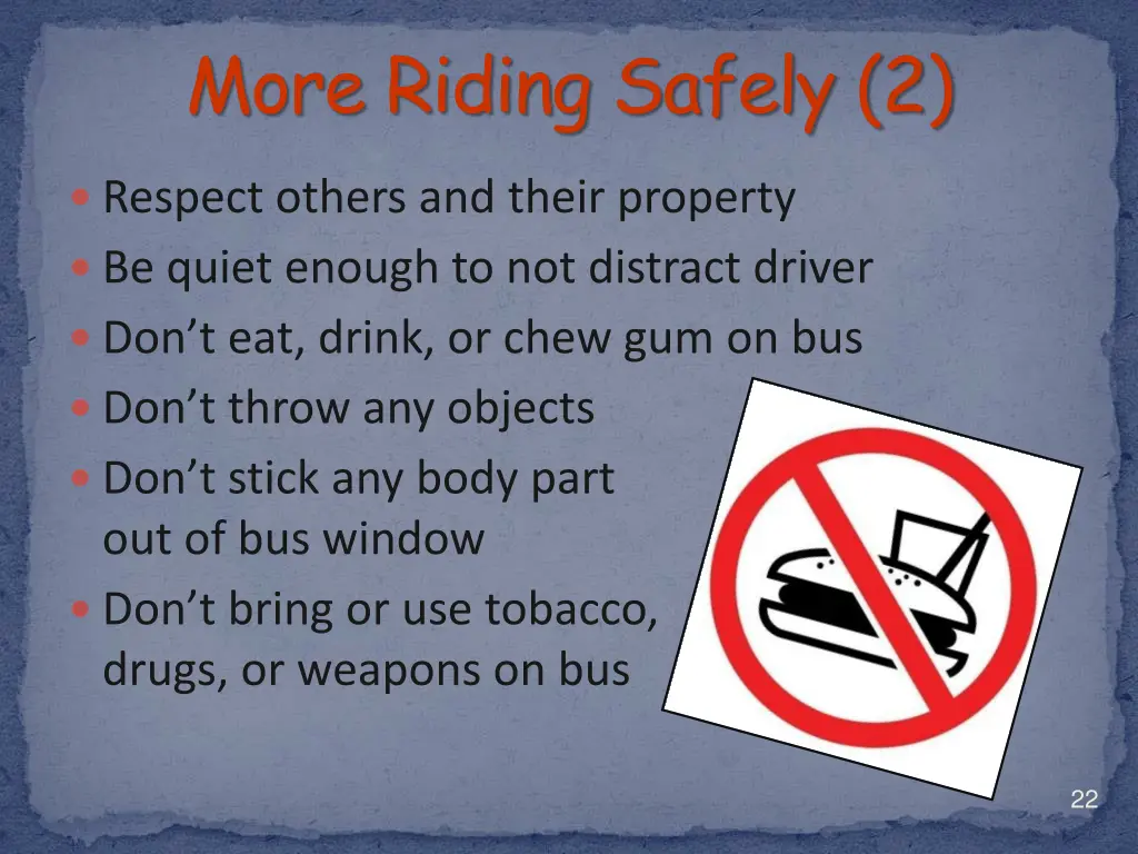 more riding safely 2