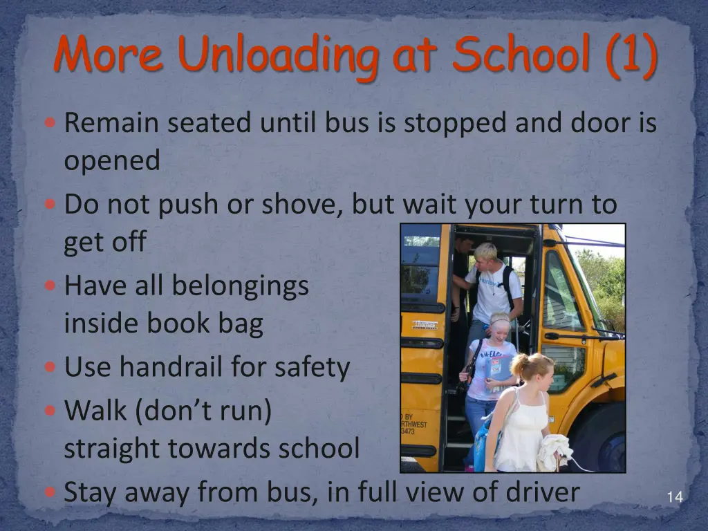 more unloading at school 1