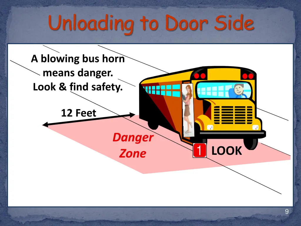unloading to door side
