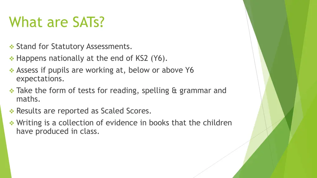 what are sats