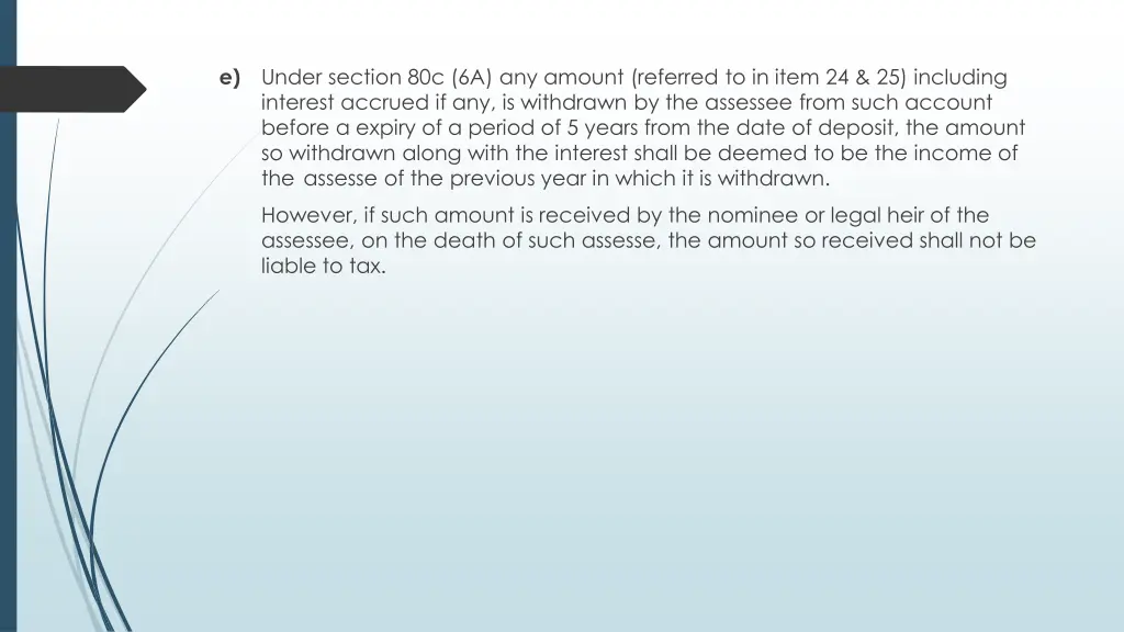 e under section 80c 6a any amount referred