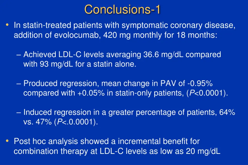 conclusions 1