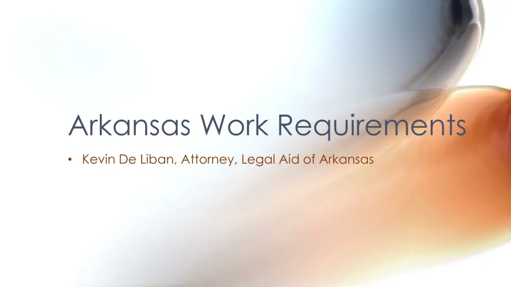 arkansas work requirements
