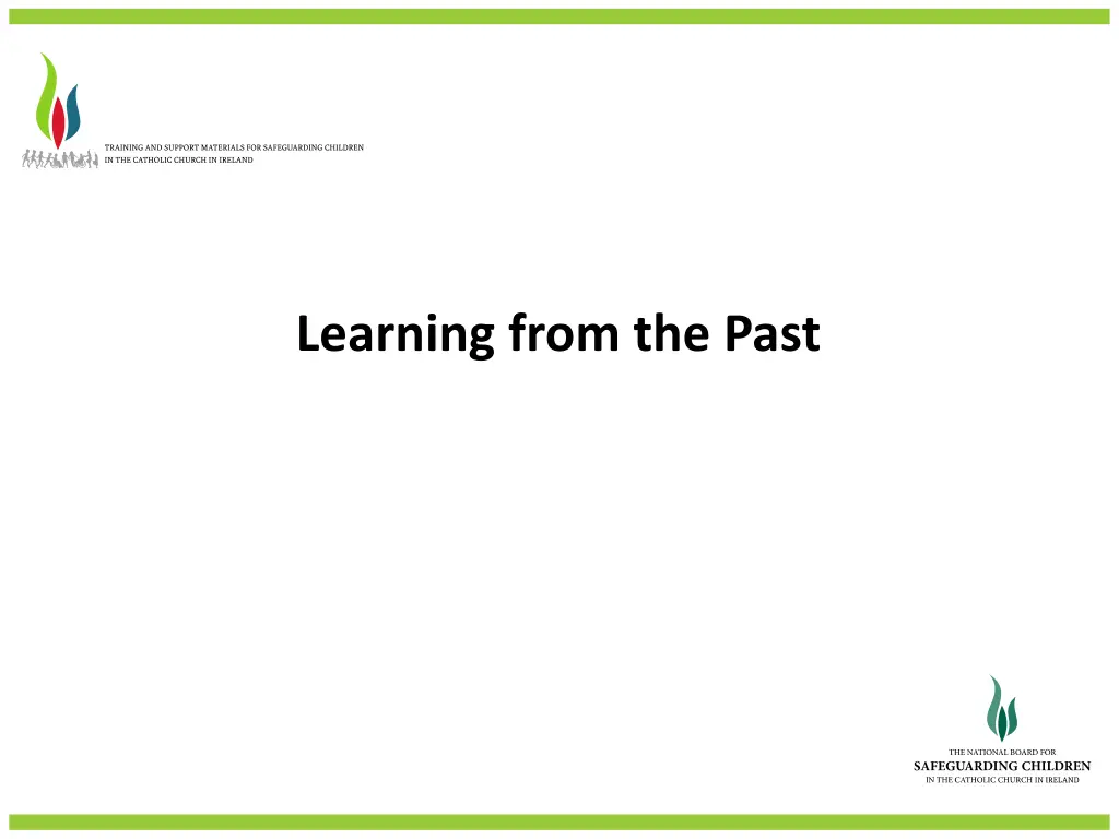 learning from the past