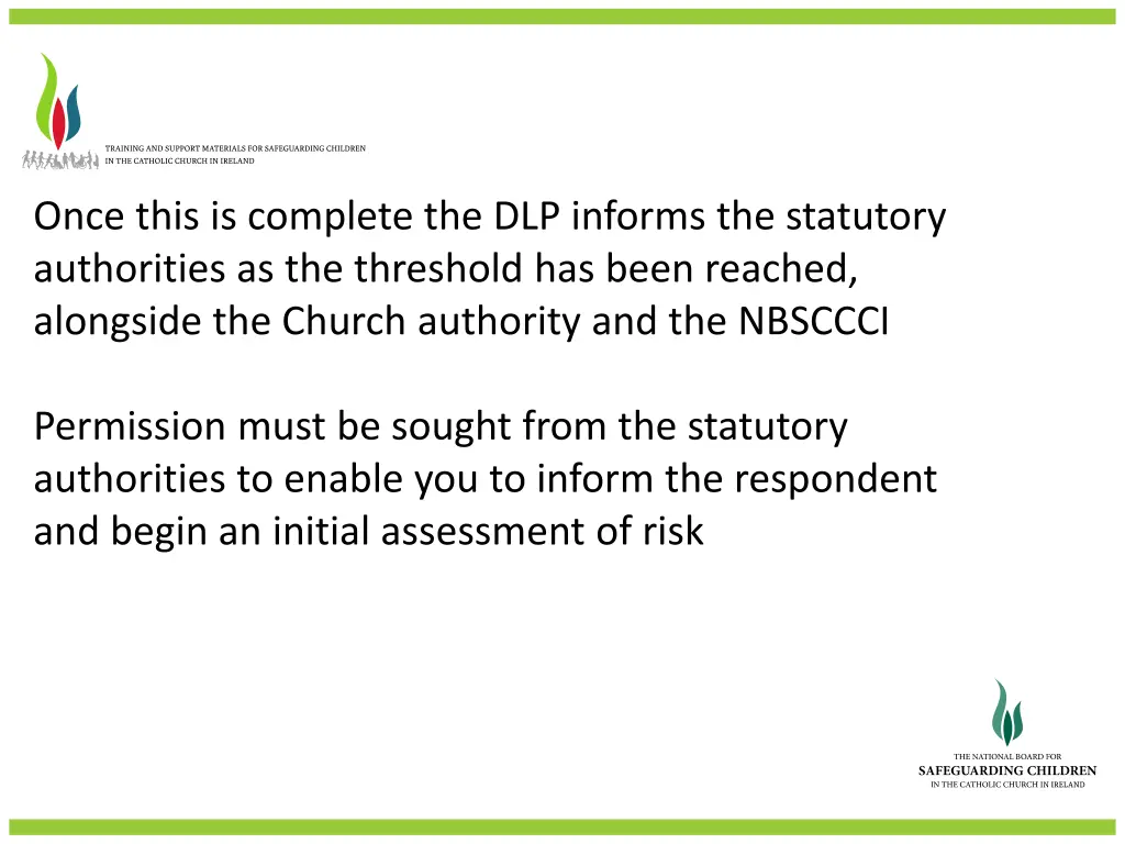 once this is complete the dlp informs