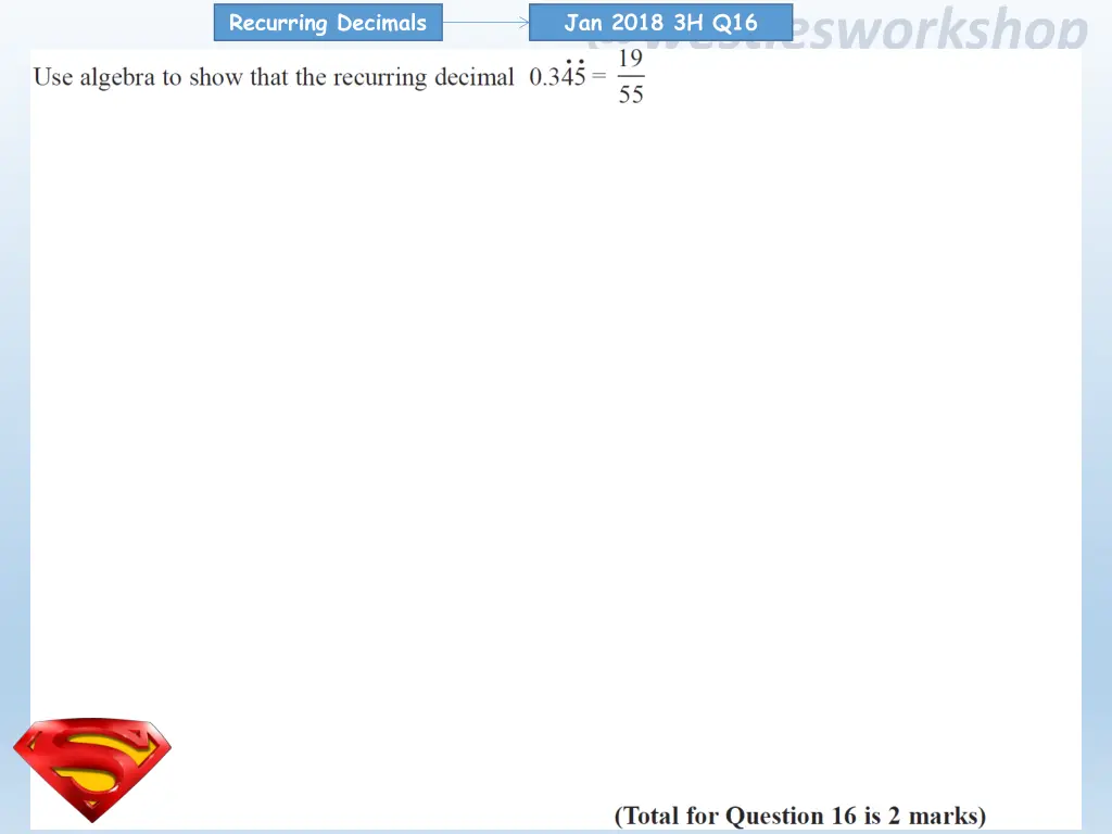 recurring decimals 26