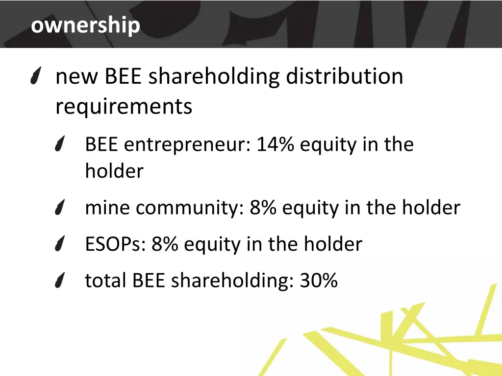 ownership