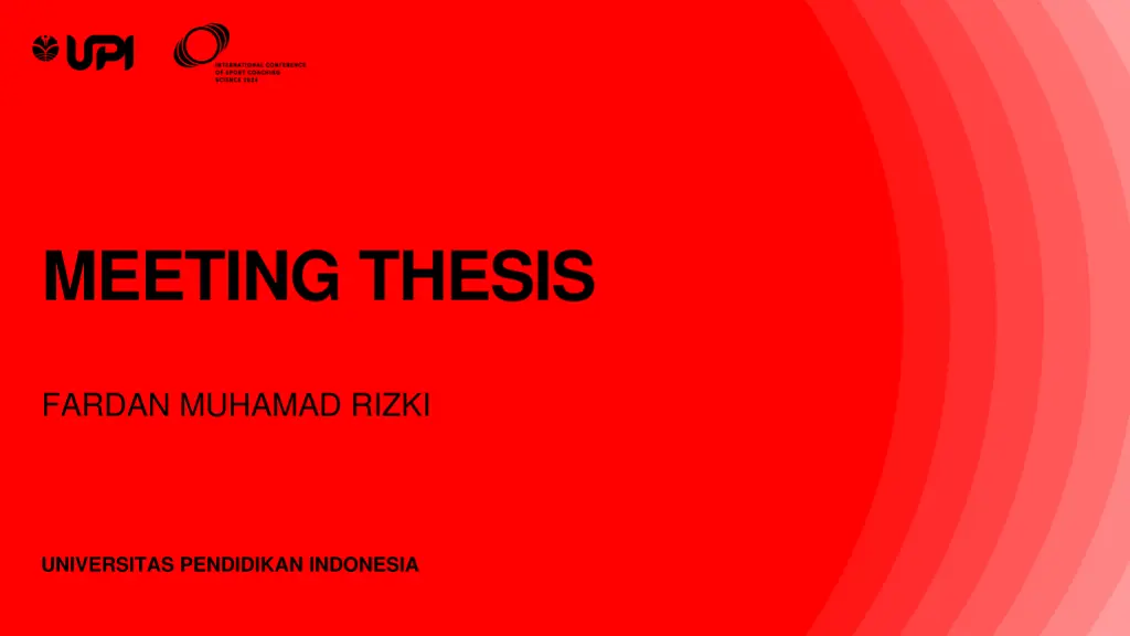meeting thesis