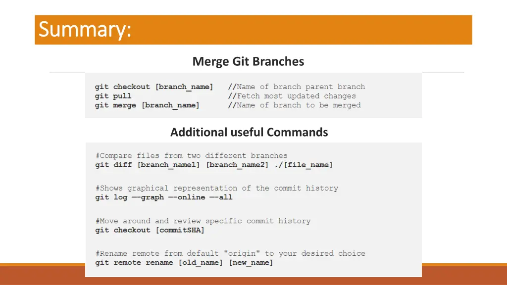 summary summary 4