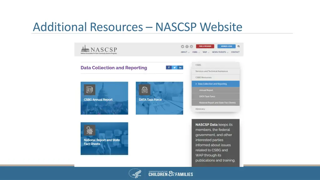 additional resources nascsp website