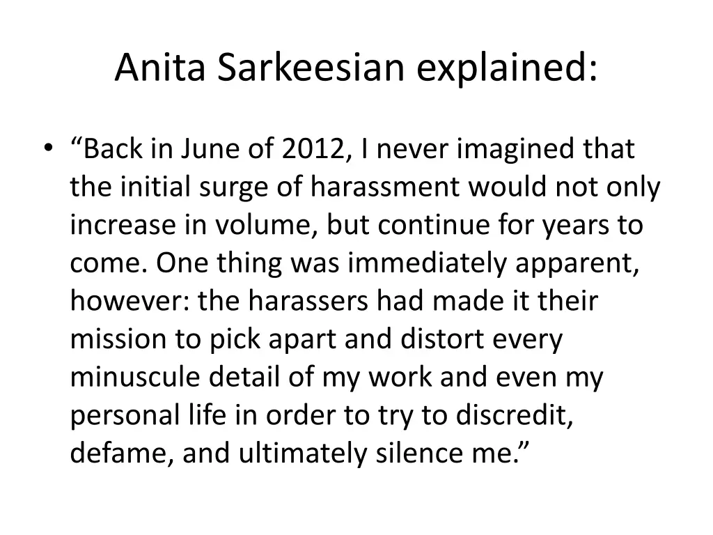 anita sarkeesian explained