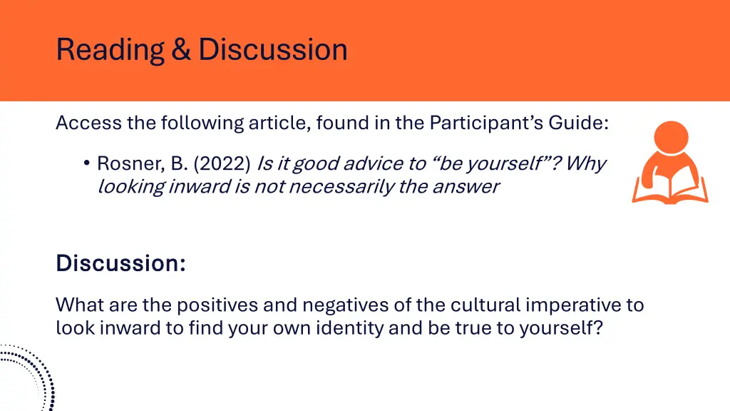 reading discussion